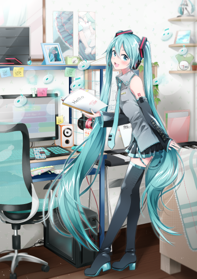 初音未來 從精美圖片到電腦動漫制作的魅力之旅